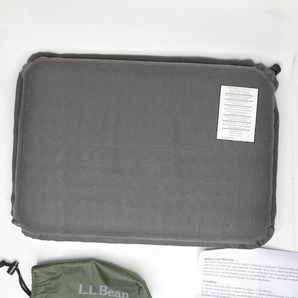 L.L. Bean Pathfinder Inflatable MultiSport Seat Green Lightweight Packable - Picture 3 of 9